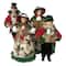 Santa's Workshop Large Holly Caroler Set